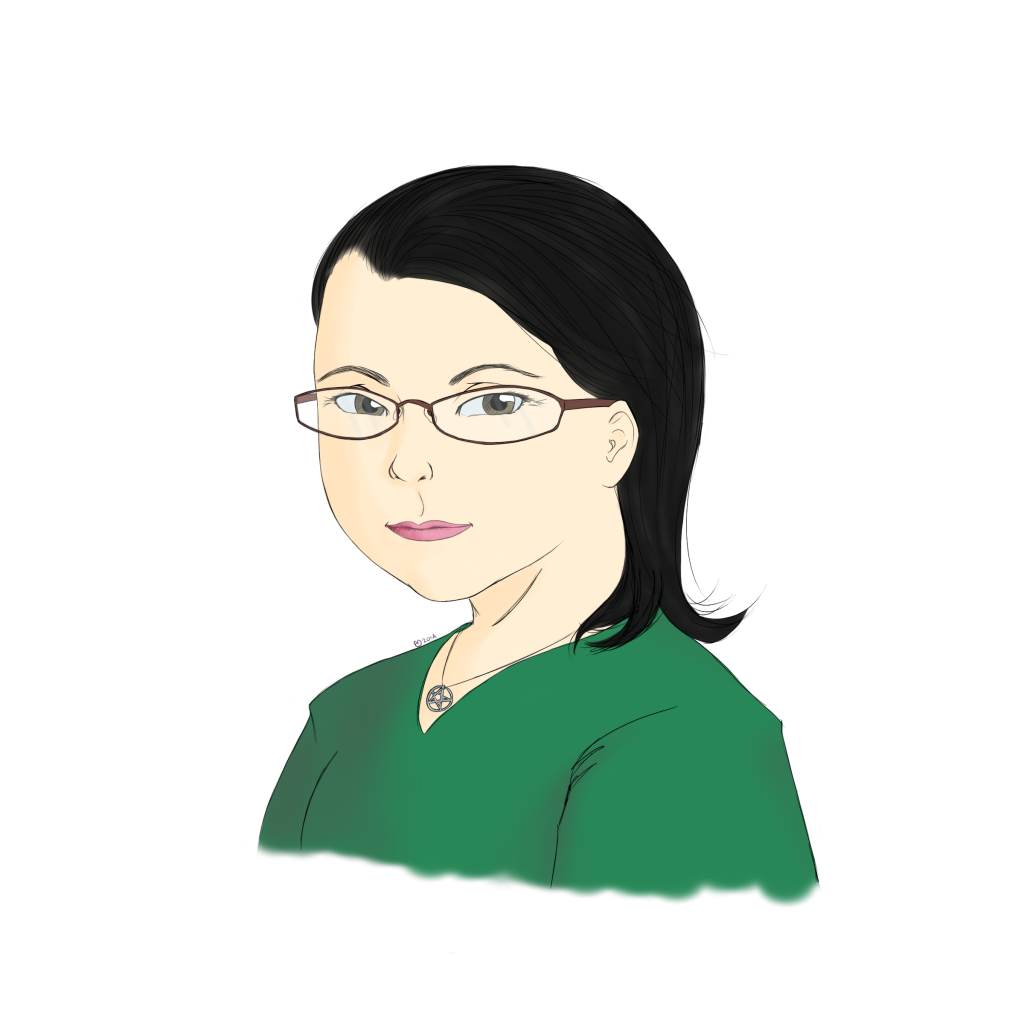 Sketch of Ashleigh by Em